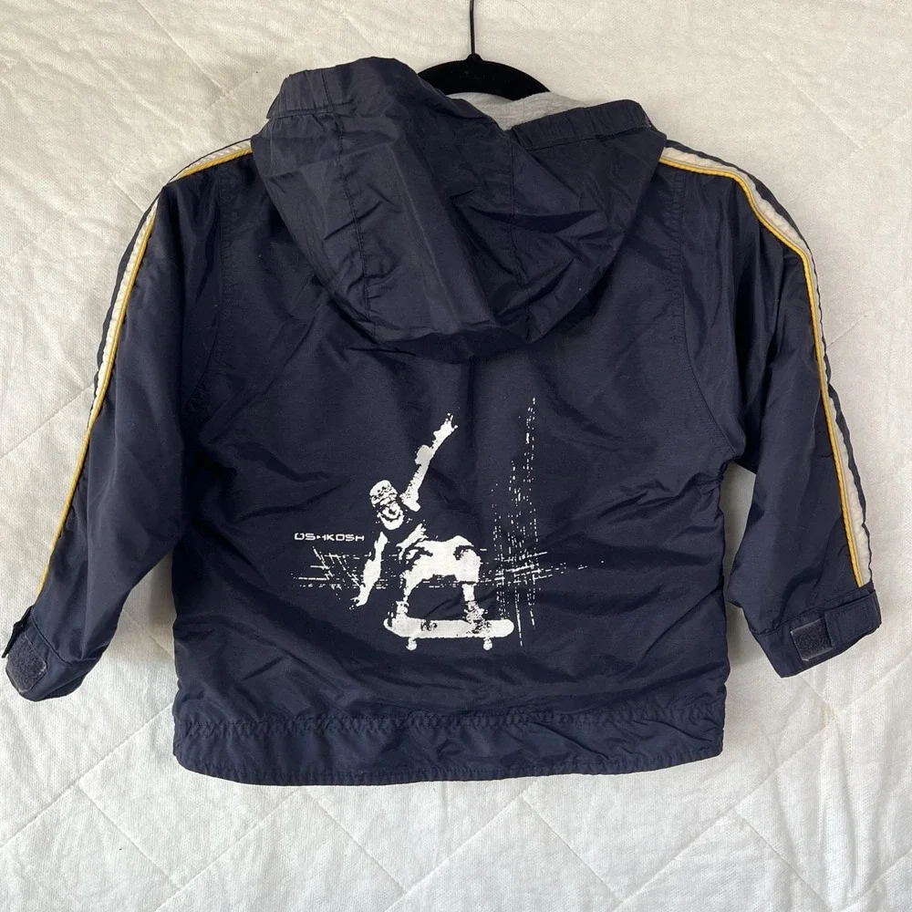 Toddler Boys OshKosh B'gosh Tri-Color Jacket Size 3T 15